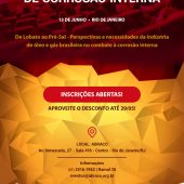 Inscrições abertas para o II Seminário Brasileiro de Corrosão Interna em Dutos e Equipamentos