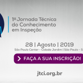 Inscrições abertas para a 1ª Jornada Técnica do Conhecimento em Inspeção