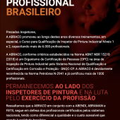 ABRACO em defesa do profissional brasileiro