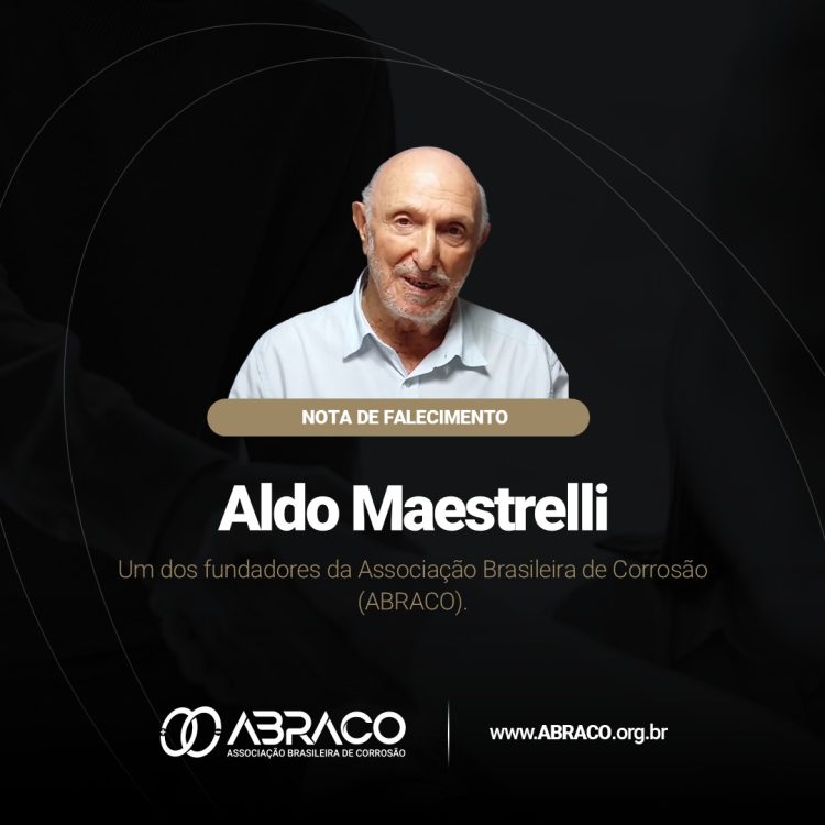 Nota Pesar Aldo Maestrelli ABRACO