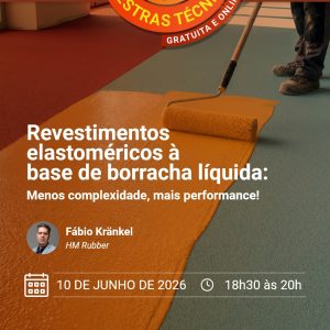 Rodada de Palestras ABRACO | Revestimentos Elastoméricos à Base de Borracha Líquida